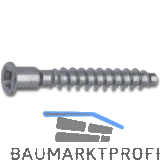 Verbindungsschraube, Pozidrive 3, 7.0x50, Stahl verzinkt