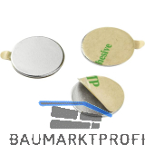 SUPERMAGNETE Scheibenmagnet selbstklebend ؠ20�mm