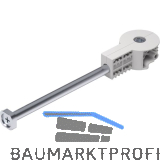 ITALIANA FERRAMENTA Arbeitsplattenverbinder QuickTech 150mm Stahl/KS wei�grau