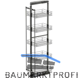 VS TAL Larder 5 Hochschrankauszug Set Classic KB 400 mm 5 Ablagen Lava