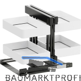 VS COR Flex Eckauszug Set Planero KB 900 mm Wei�/Lava