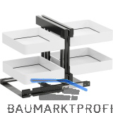 VS COR Flex Eckauszug Set Planero KB 1200 mm Wei�/Lava