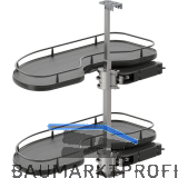 VS Cornerstone Maxx Eckauszug Premea EH 650/KB 800 mm links Lava