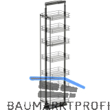 VS TAL Larder 7 Hochschrankauszug Set Classic KB 400 mm Lava
