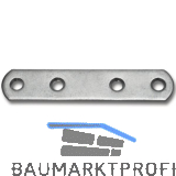 Verbindungsplatte, L 80, B 14, Materialst�rke 2, Stahl verzinkt