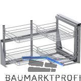 VS COR Fold Eckauszug Set Classic KB 900 mm rechts Silber