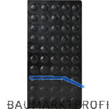 TDK T�ranschlagd�mpfer selbstklebend, rund, �8 x 1.6, Kunststoff schwarz