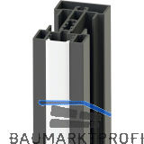 VOLPATO Stili Abdeckprofil, Kunststoff opal