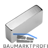 Quadermagnet 40x20x10mm, Haftkraft 25 kg