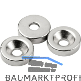 SUPERMAGNETE Scheibenmagnet mit Bohrung ؠ15�mm H 4mm
