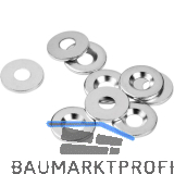 Metallscheibe mit Senkbohrung � 15 mm