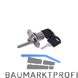 Zylinder Zentralverschluss-Set; Zylinder �16 x 22mm; Stahl vernickelt