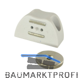 Magnetschnapper FA inkl. Gegenst�ck rund mit einem Schraubloch, HK 4kg, KS wei�