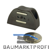 Magnetschnapper FA inkl. Gegenst�ck rund mit einem Schraubloch, HK 4kg, KS braun