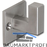 Mantelhaken Tazumal Breite 30 mm, H�he 35 mm, Edelstahl geb�rstet
