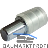 Glasbodentr�ger Luisa 5 mm Stahl verzinkt mit Kunststoffh�lse