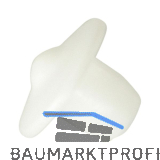 TD6 T�ranschlagd�mpfer zum Einbohren, �10.5 x 2,4 Bohrma� �5 x 6 wei�