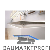 LED-Profilabdeckung zu Griffmulde Aktor L-Profil, 5000mm, opal