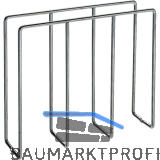 PEKA Backblechhalterung vertikal verchromt
