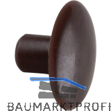 Verbindungsschraube-Abdeckkappe, 12 mm braun
