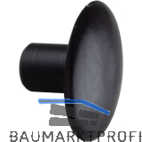 Verbindungsschraube-Abdeckkappe, 12 mm schwarz