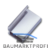 Glast�rgriff geeignet f�r Glasst�rke 4 - 6 mm, Stahl verchromt