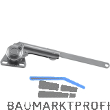 LAMP� Hochstellst�tze NSDX 35, LINKS, �ffnungswinkel 80�-90�-100�,FE vernickelt