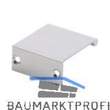 Ladengriff Aludra LA 32 mm, Breite 40,5 mm, Aluminium geb�rstet