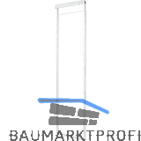 PEKA Rohrrahmen 1805 - 2205 mm Hochschrank Standard Wei�