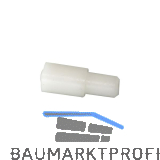 Steckbodentr�ger KU, Bohr � 5 mm, Kunststoff wei�, VPE 100 ST