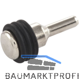 ITALIANA FERRAMENTA Glasbodentr�ger Petra zum Stecken, Bohr �3 mm, vernickelt