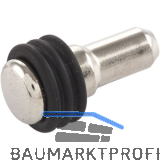 ITALIANA FERRAMENTA Glasbodentr�ger Petra zum Stecken, Bohr �5 mm, vernickelt