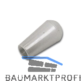 Aufsteckh�lse, Innen � 3 mm, Kunststoff transparent, VPE 100 ST