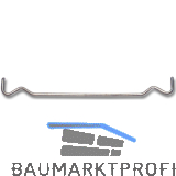 Schwedentr�ger, L�nge 150 mm, Lochabstand 147 mm, Stahl verzinkt