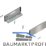 BLUM LEGRABOX pure Zarge H�he M, NL 270, INOX (Anti-Fingerprint)