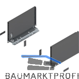 BLUM LEGRABOX pure Zarge H�he C, NL 270, Oriongrau-matt