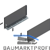 BLUM LEGRABOX pure Zarge H�he C, NL 400, Oriongrau-matt