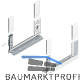 BLUM LEGRABOX free, Zarge H�he C, NL 350, Seidenwei�-matt