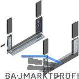 BLUM LEGRABOX free, Zarge H�he C, NL 400, Oriongrau-matt