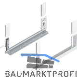 BLUM LEGRABOX free, Zarge H�he C, NL 550, Seidenwei�-matt