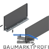 BLUM LEGRABOX pure Zarge H�he F, NL 450, Oriongrau-matt