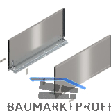 BLUM LEGRABOX pure Zarge H�he F, NL 500, Edelstahl