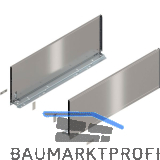 BLUM LEGRABOX pure Zarge H�he F, NL 650, INOX (Anti-Fingerprint)