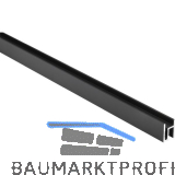 DOMUS LINE Aluminiumprofil Andy 3000 mm Schwarz