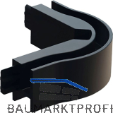 DOMUS LINE Aluprofil Andy Aussenecke schwarz