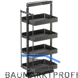 VS TAL Larder 3 Hochschrankauszug Set Essentio KB 400 mm Lava