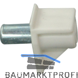 Steckbodentr�ger Safety, Bohr � 5 mm, Kunststoff wei�, VPE 1000 ST