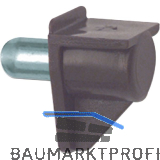 Steckbodentr�ger Safety, Bohr � 5 mm, Kunststoff braun, VPE 1000 ST