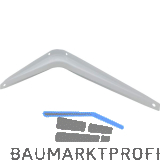 Konsole starr, H�he 130 mm, Tiefe 195 mm, Stahlblech wei� lackiert