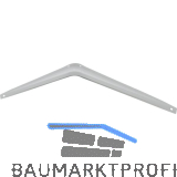 Konsole starr, H�he 185 mm, Tiefe 245 mm, Stahlblech wei� lackiert